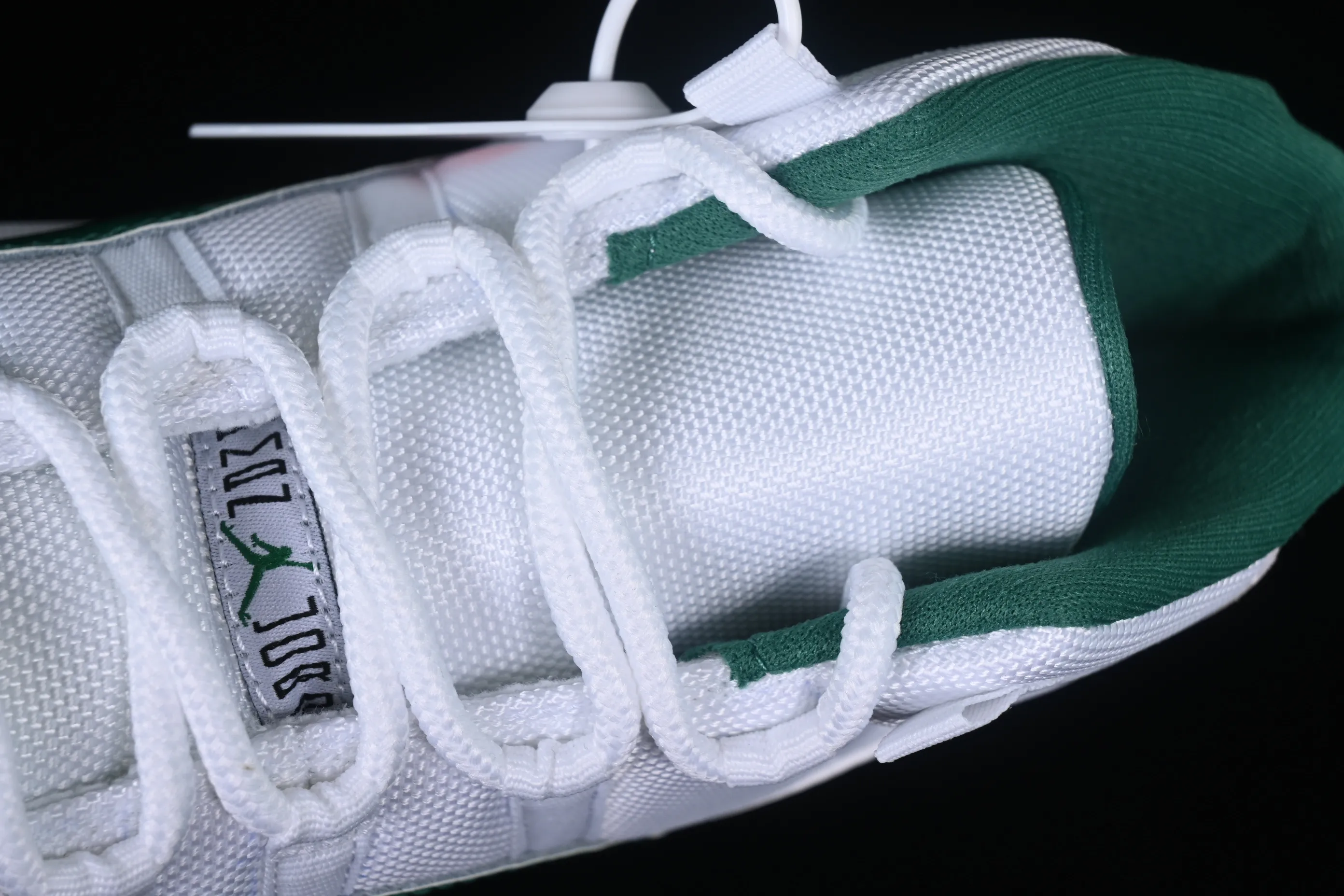 All categories Air Jordan Jordan series basketball shoes Air Jordan 11 Air Jordan 11 Retro "White And Green" AJ11 Joe 11 patent leather white and green CT8012-113
